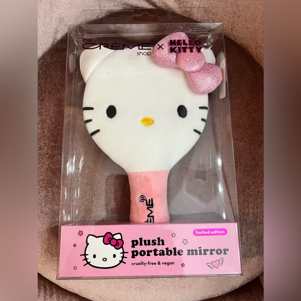 The Crème Shop x Hello Kitty - Plush Portable Mirror - Limited Edition